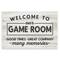 Stupell Industries Welcome To Game Room Wall Plaque Art